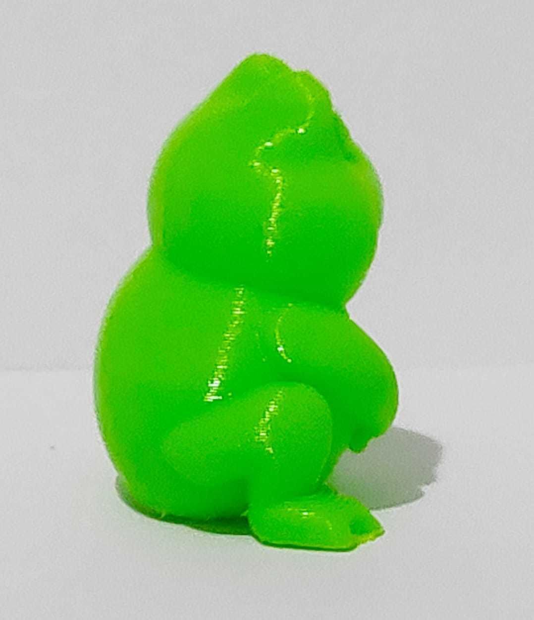 Sitting Frog  3D print model_6