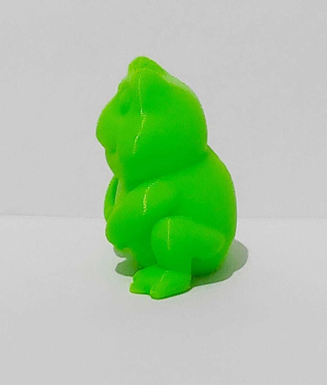 Sitting Frog  3D print model_4