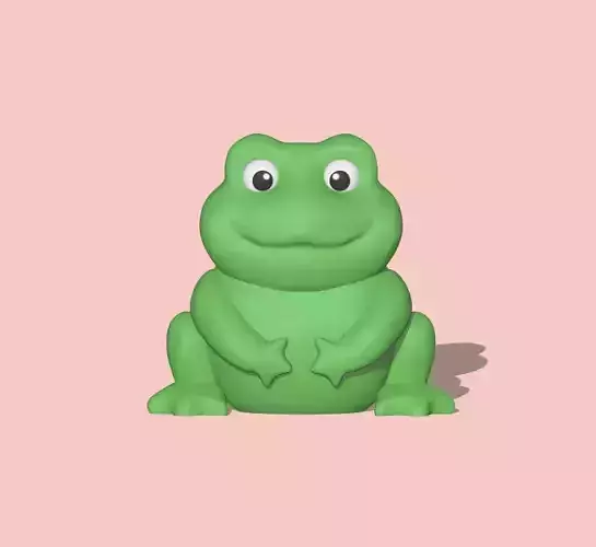 Sitting Frog 