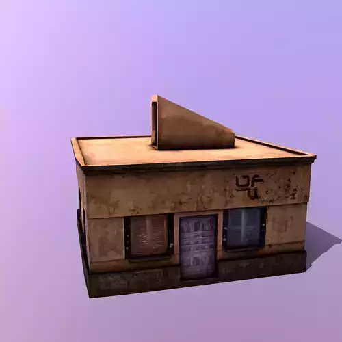 House v2 Low-poly 3D model