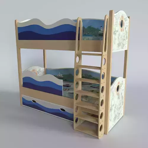 Childrens bunk bed