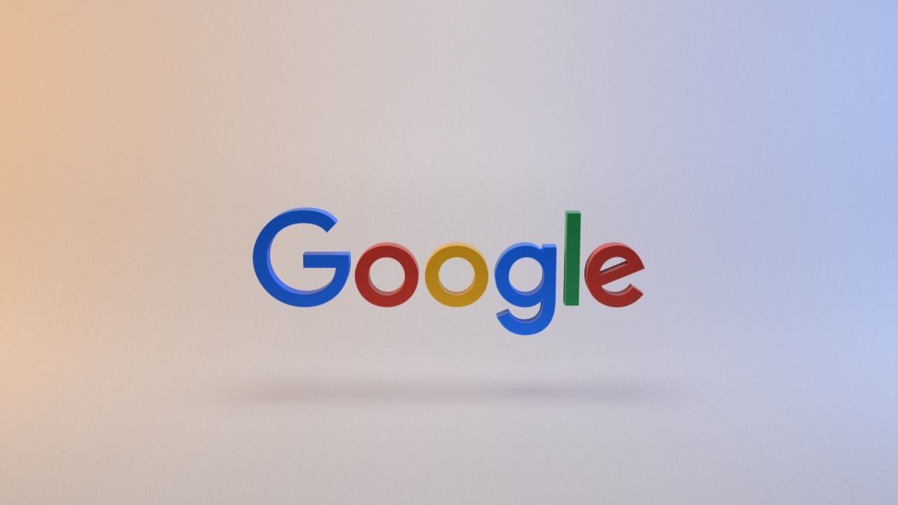 Google logo  Low-poly 3D model_7