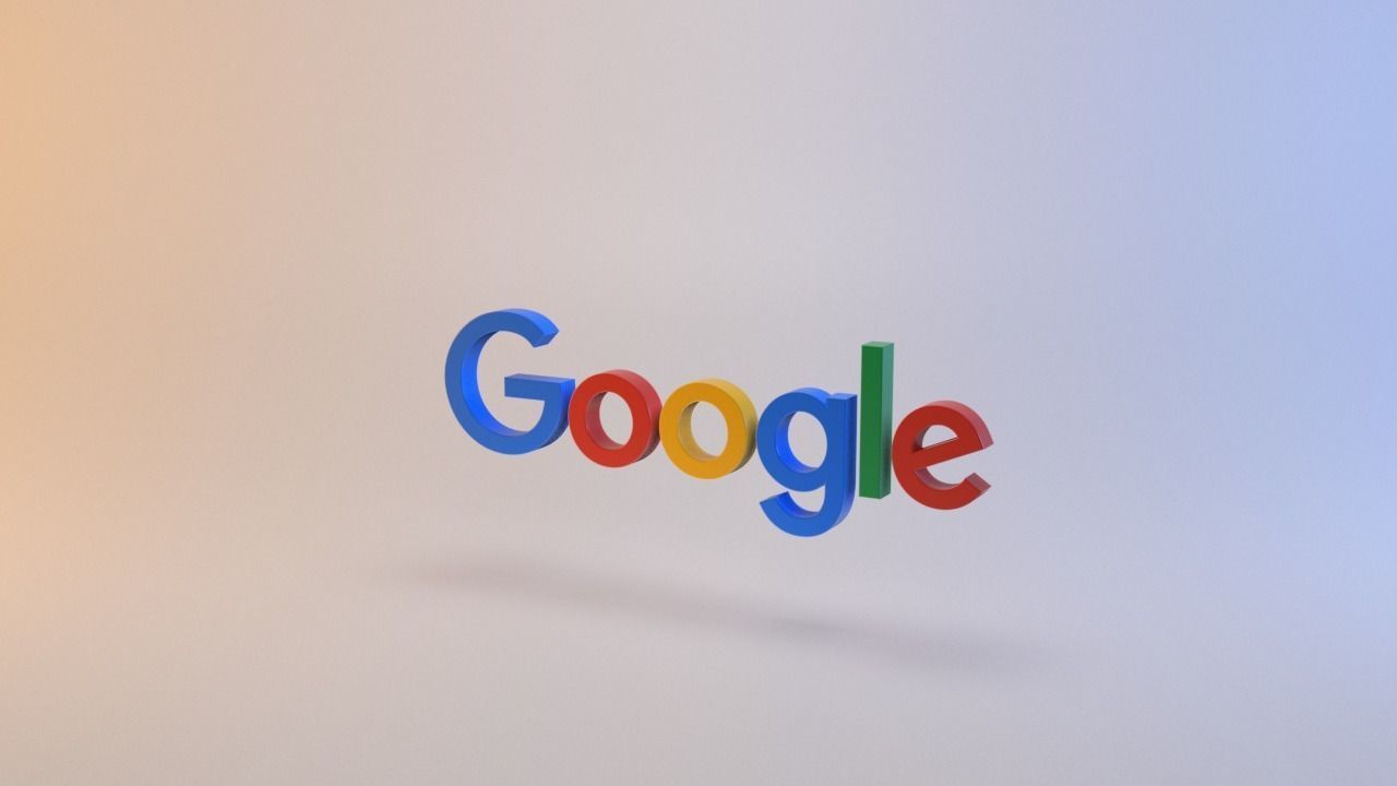 Google logo  Low-poly 3D model_3