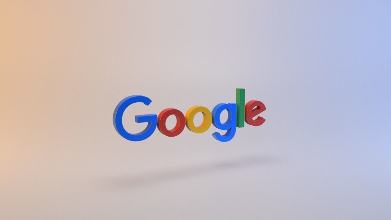 Google logo  Low-poly 3D model_11