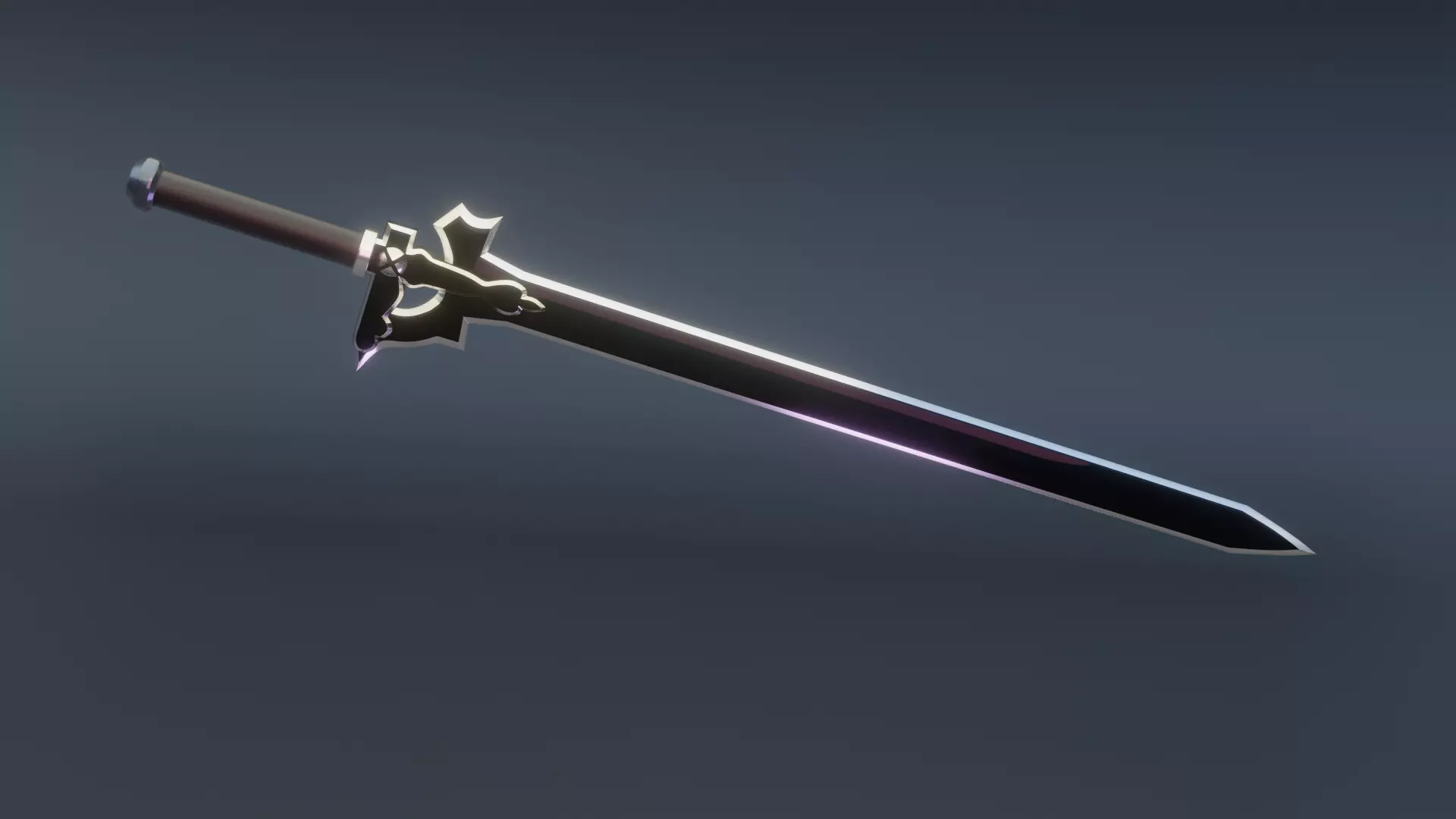 ELUCIDATOR sword 3D model_0