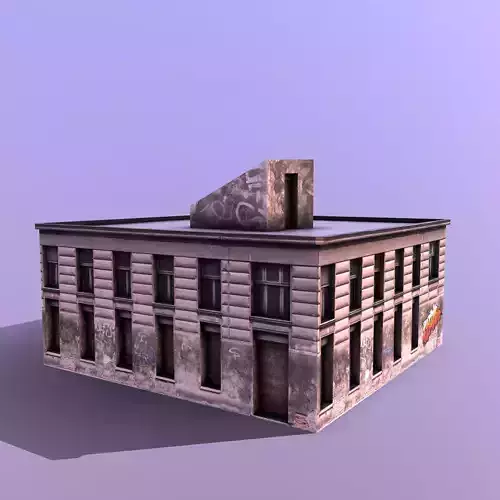 House v3 Low-poly 3D model