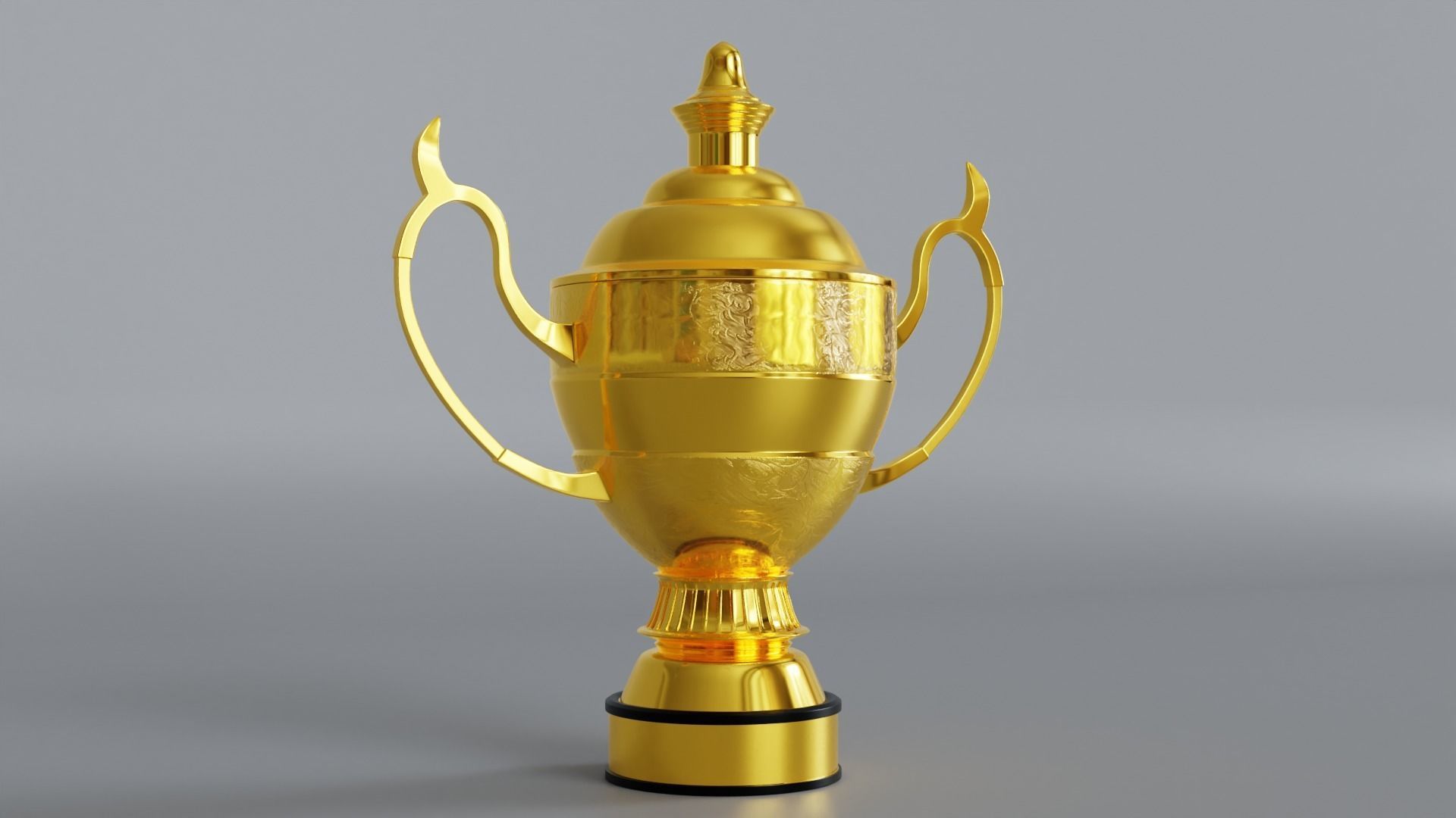 Trophy Cup 3D model Low-poly 3D model_1