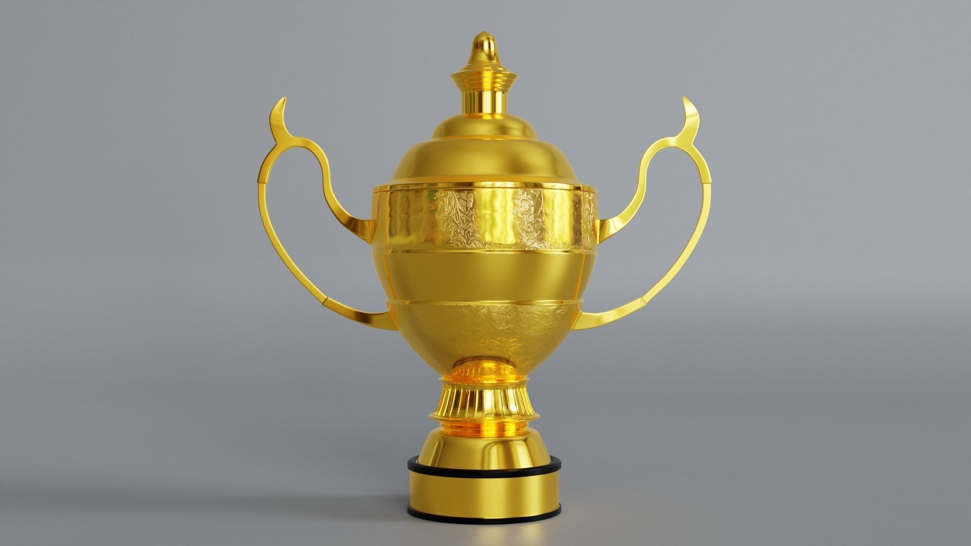 Trophy Cup 3D model Low-poly 3D model_3
