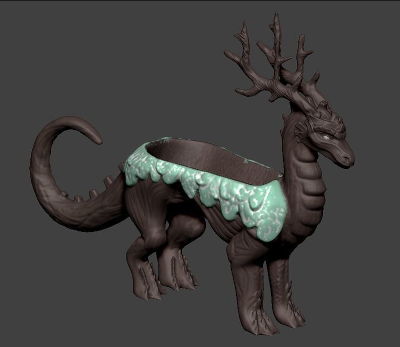 Forest protector planter - STL for 3D printing 3D print model_1