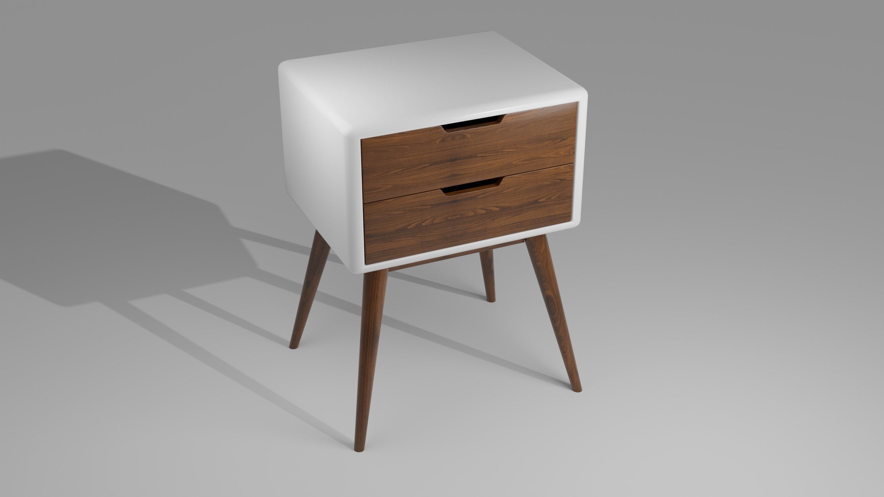 Bedside table 3D model CGTrader