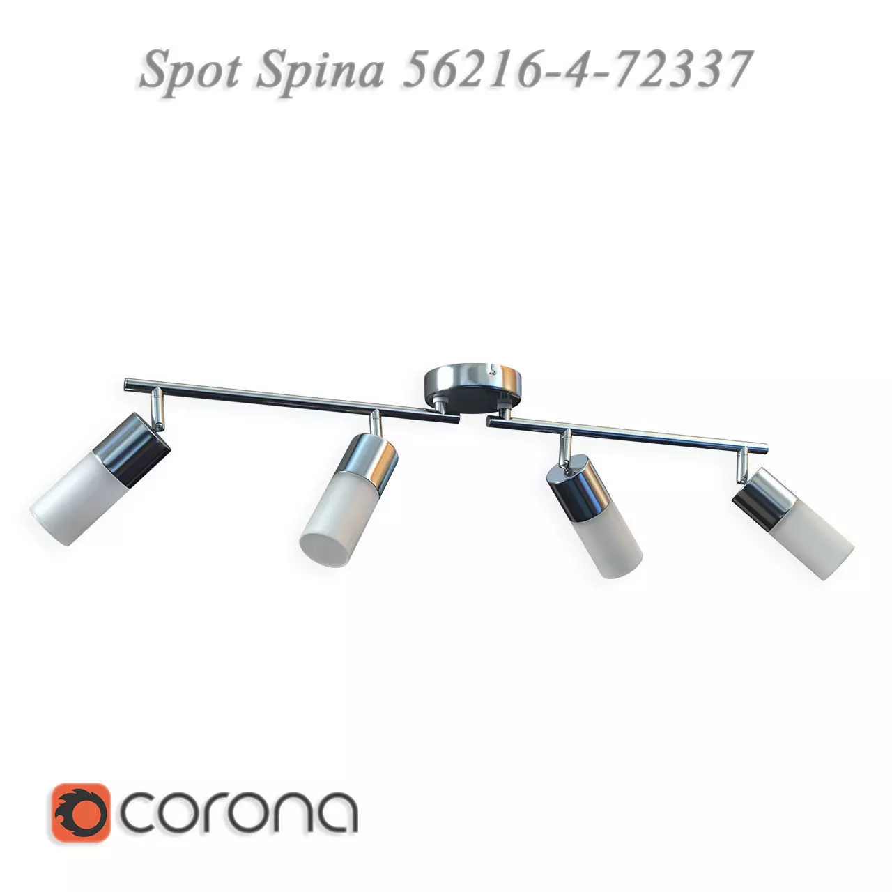 Spot LED on the Spina 56216-4-72337 rod 3D model_0