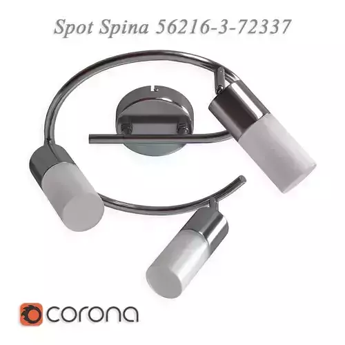 Spot LED on the Spina 56216-3 rod 3D model