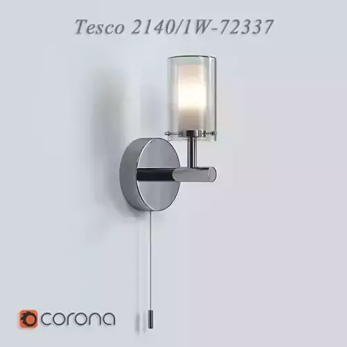 Wall lamp with switch waterproof Tesco 2140 - 1W
