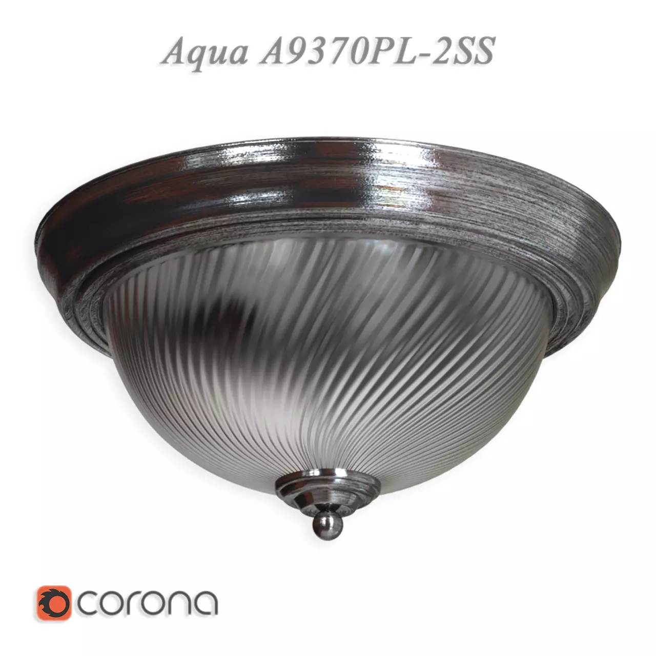 Ceiling lamp Aqua A9370PL-2SS 3D model