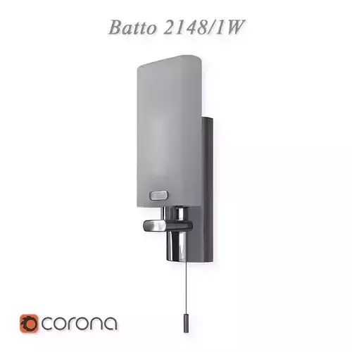 Wall lamp with switch waterproof Batto 2148 - 1W