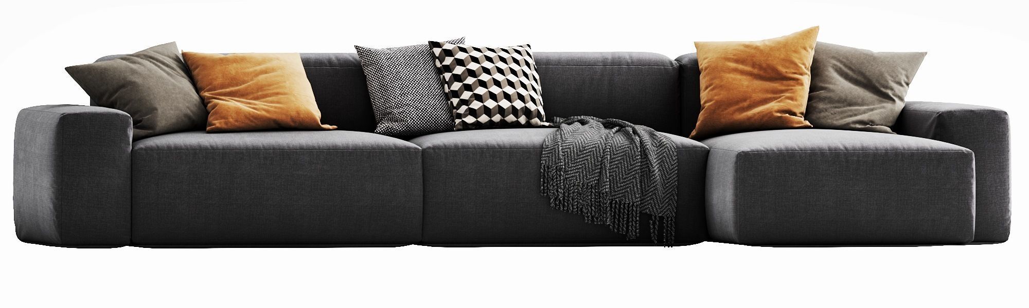 Jesse Daniel Chaise Lounge 3D model_12