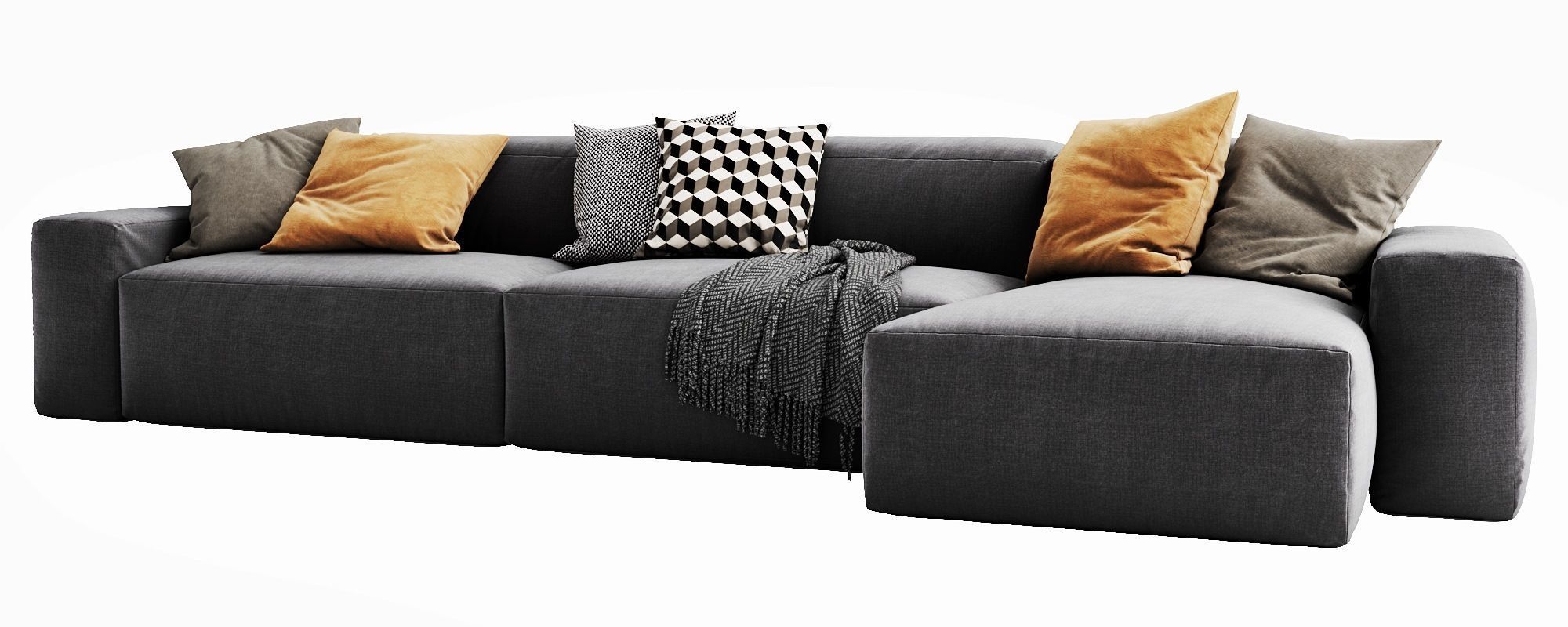 Jesse Daniel Chaise Lounge 3D model_10