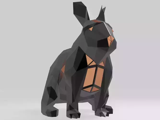 Polygonal Rabbit Parametric