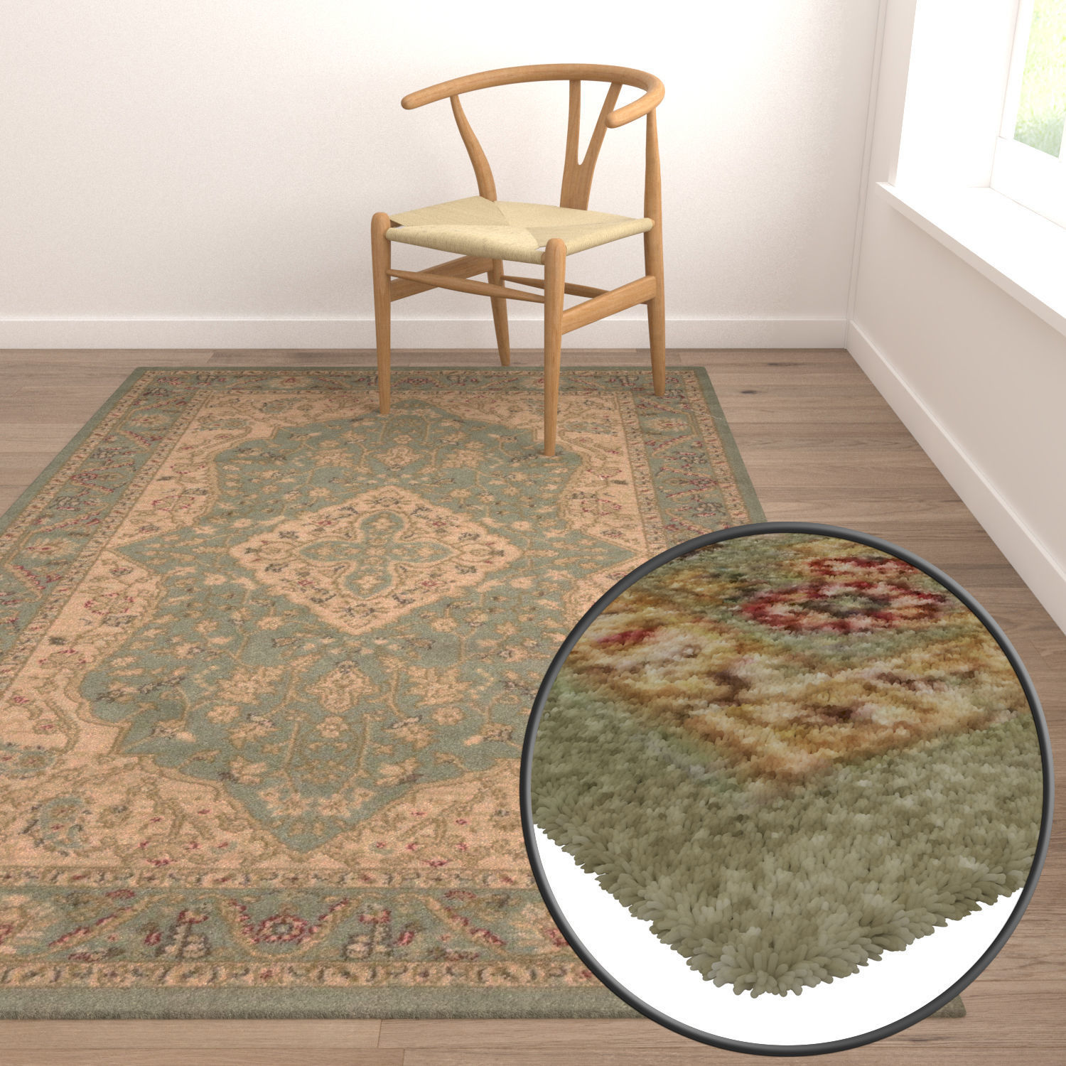 Rug Set 1818 3D model_5
