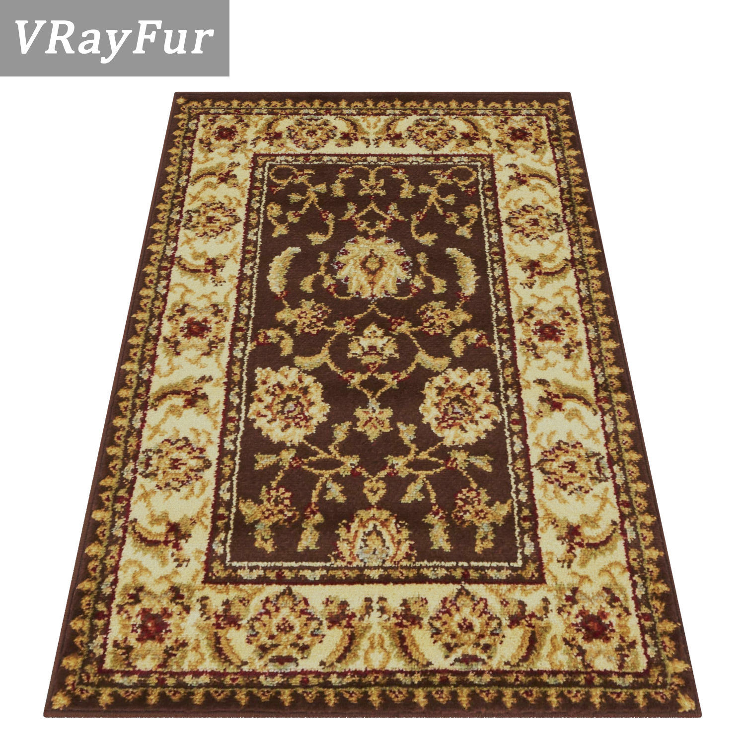 Rug Set 1820 3D model_2