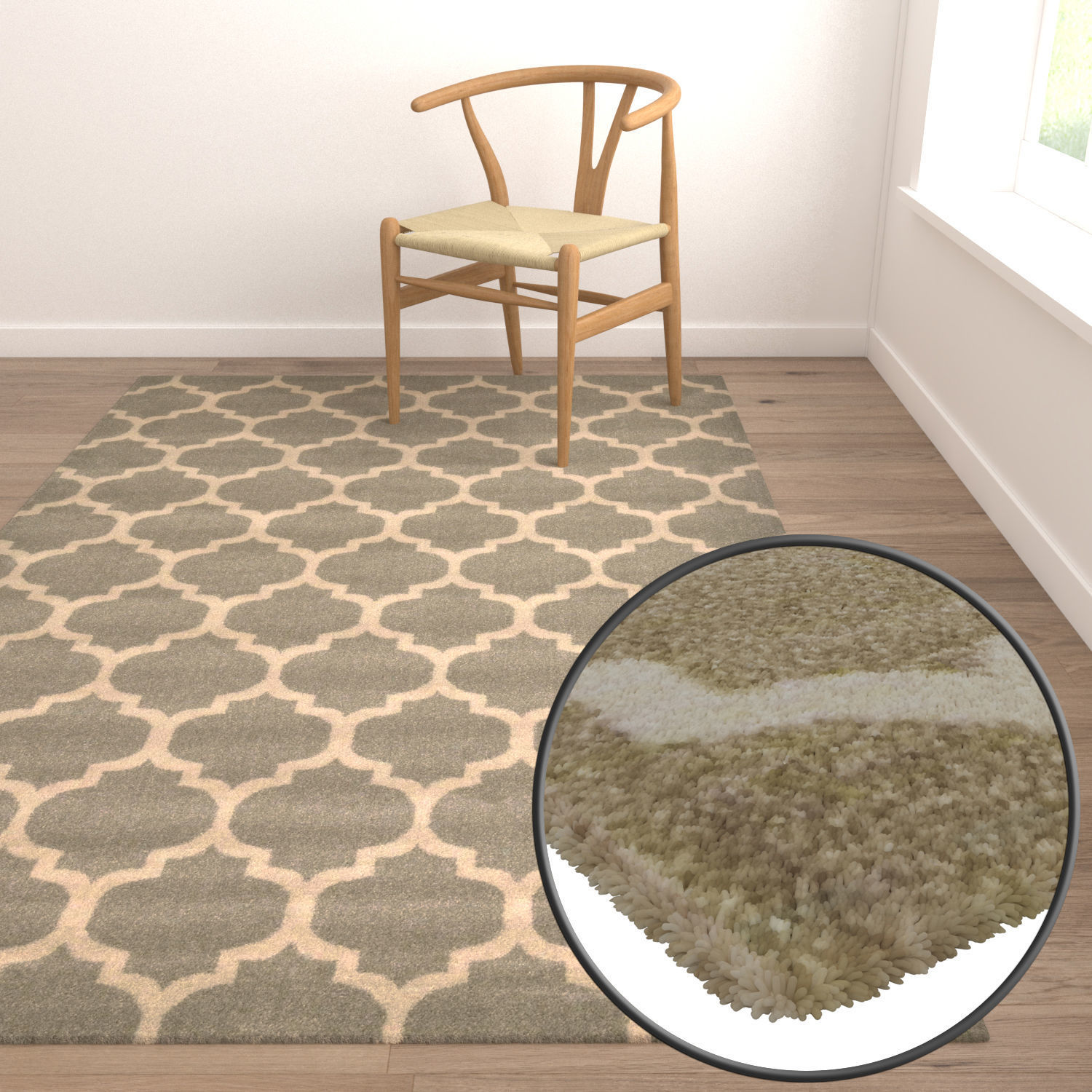 Rug Set 1822 3D model_5