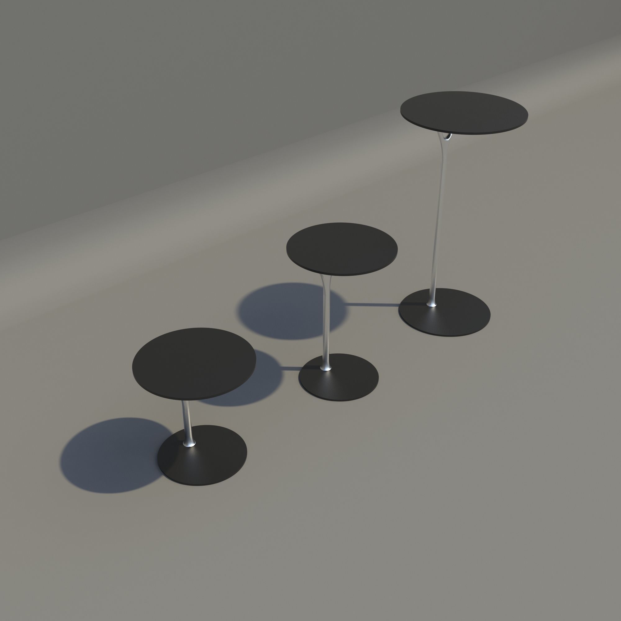 WISHBONE TABLE 3D model_4