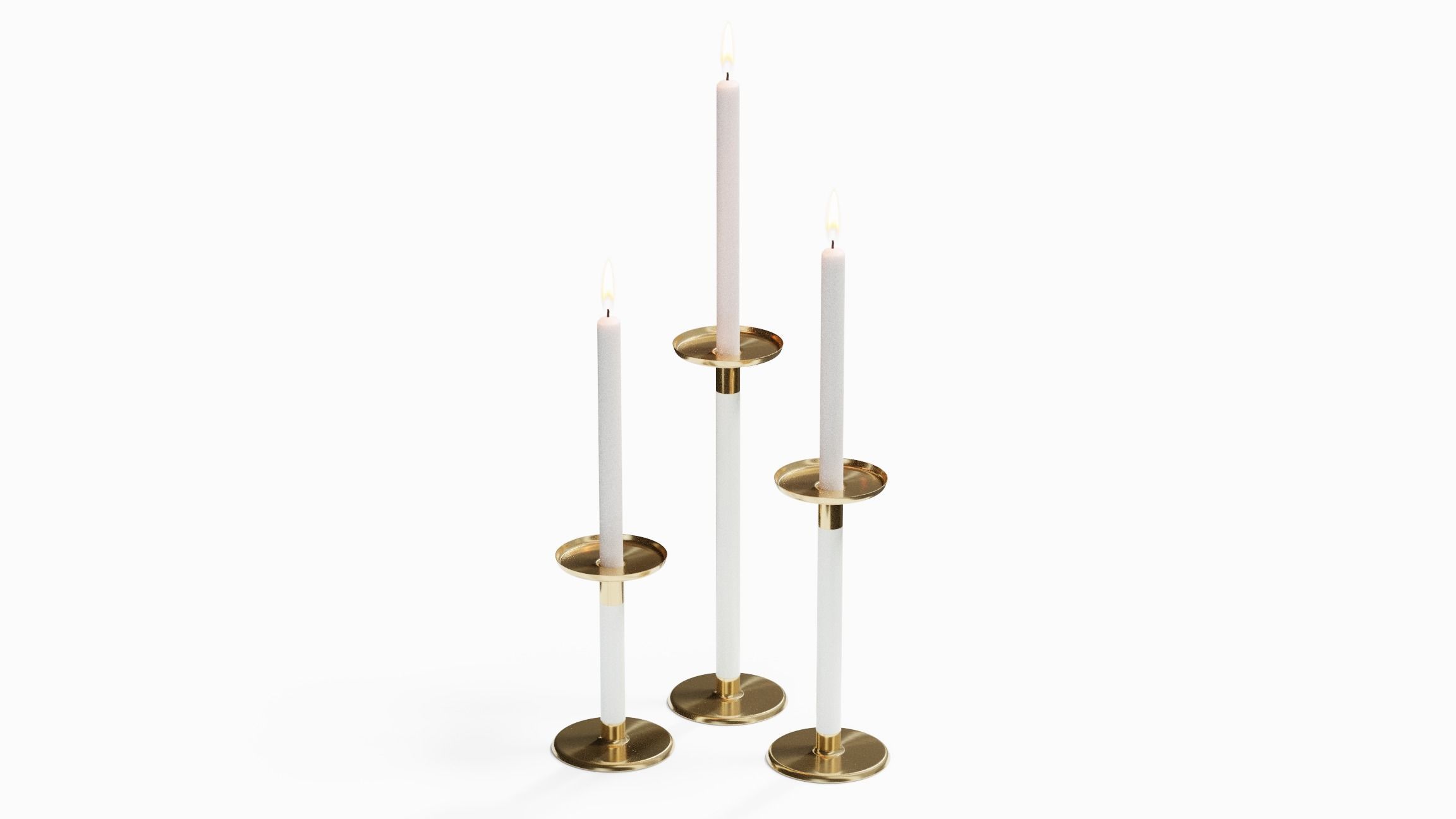 GLITTRIG candleholders 3D model_0