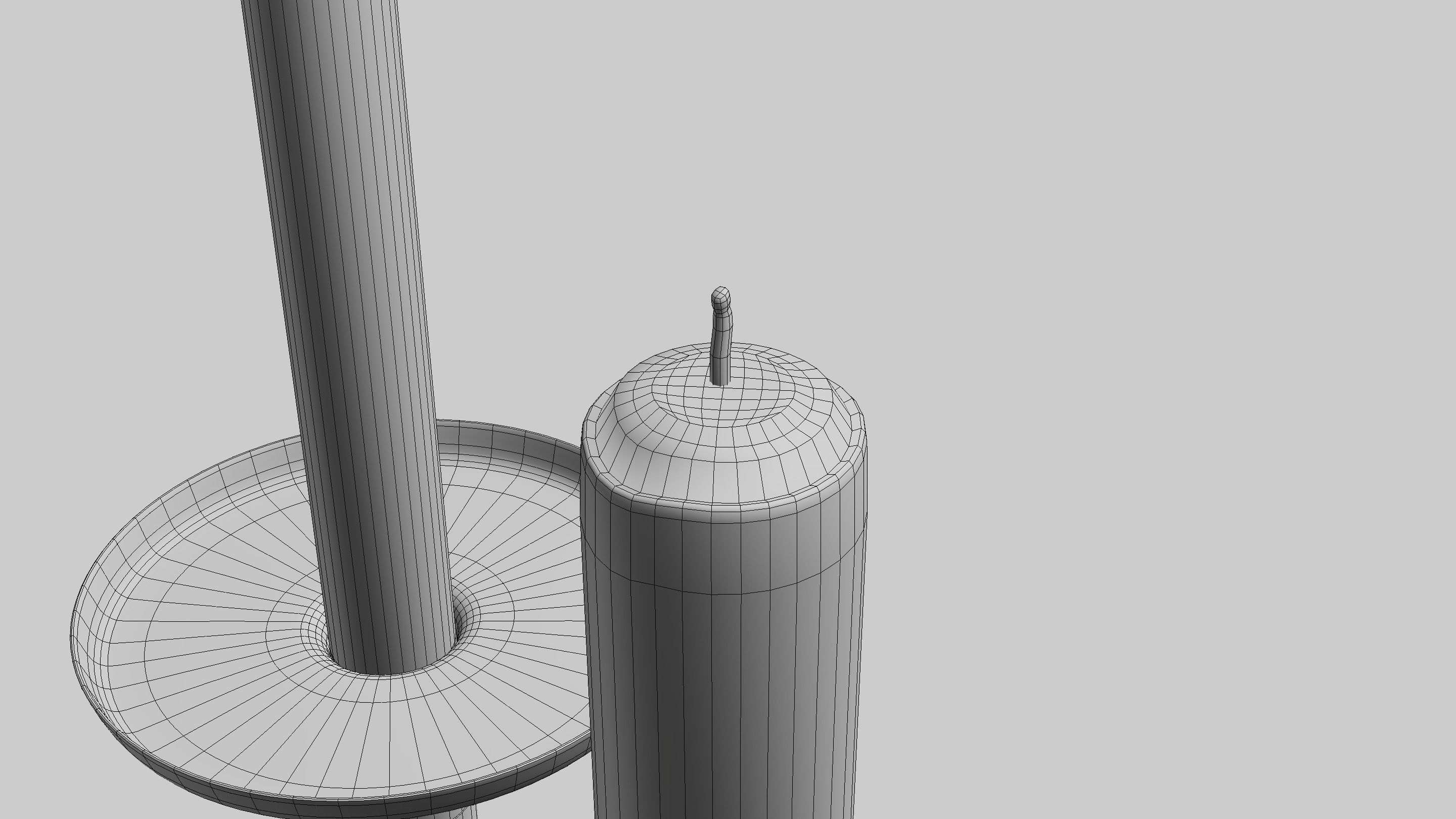 GLITTRIG candleholders 3D model_10