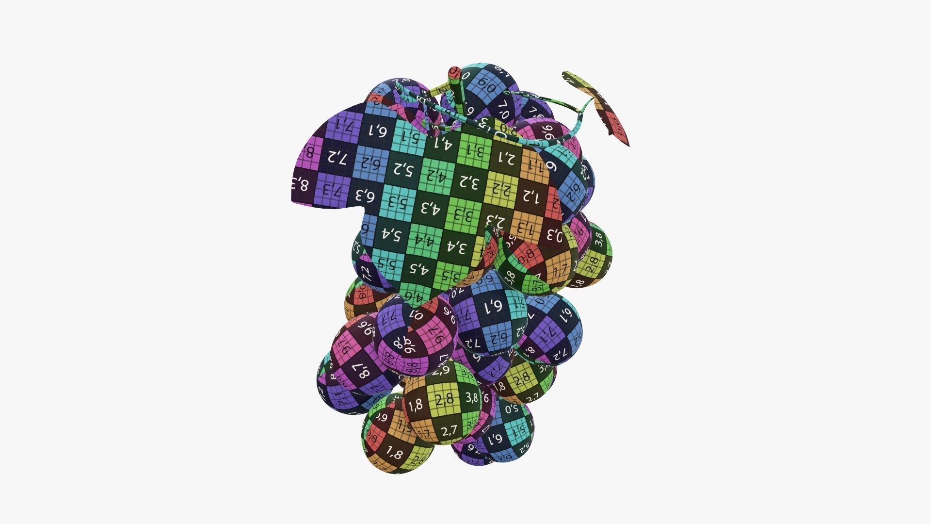 Grapes 02 3D model_16