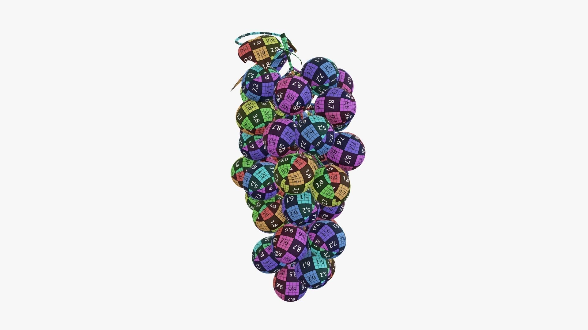 Grapes 02 3D model_15