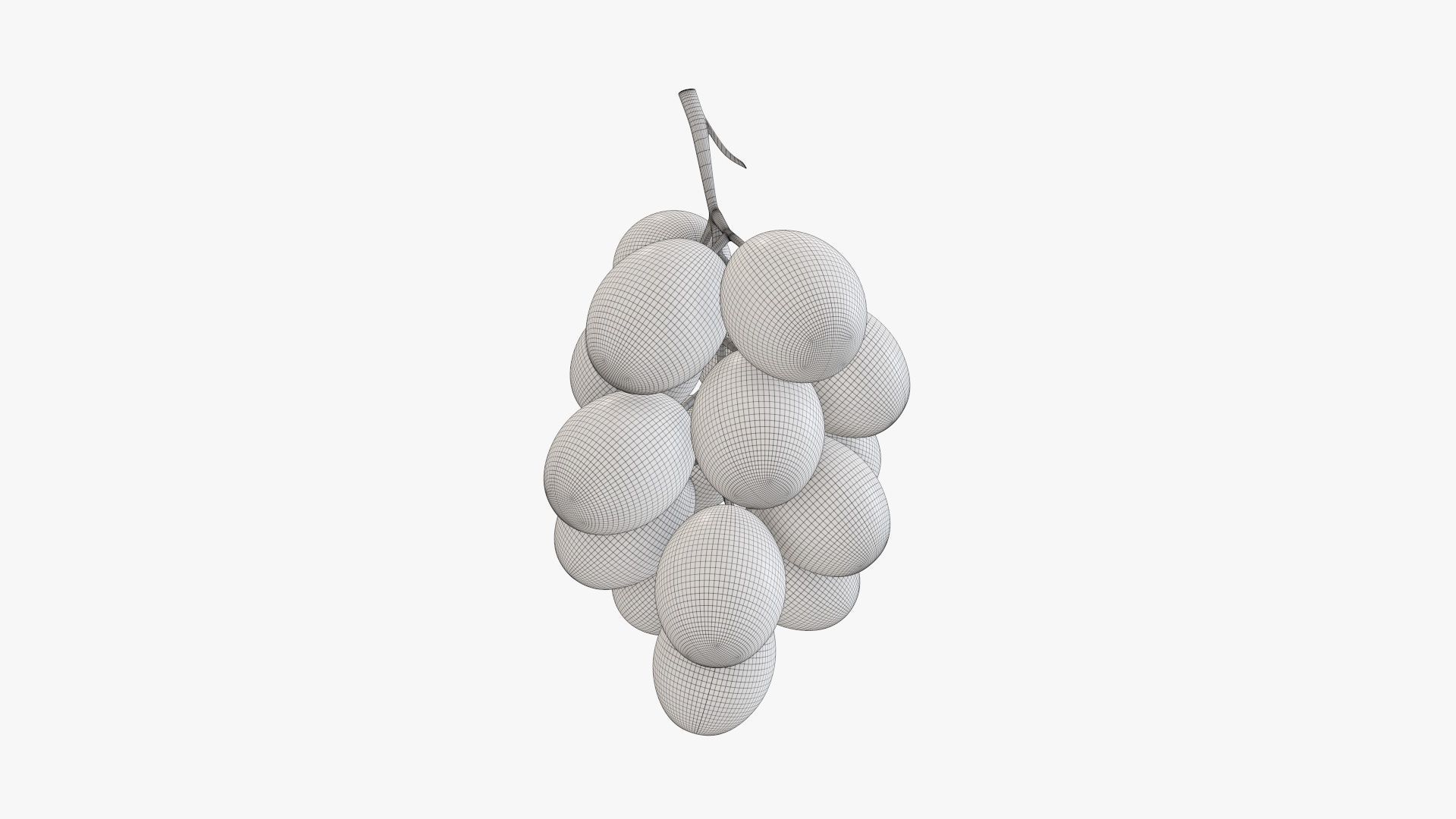 Grapes 03 3D model_7