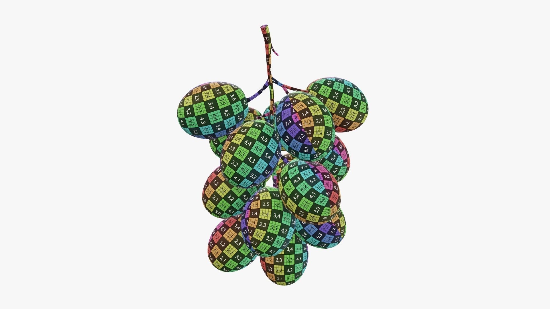 Grapes 03 3D model_15