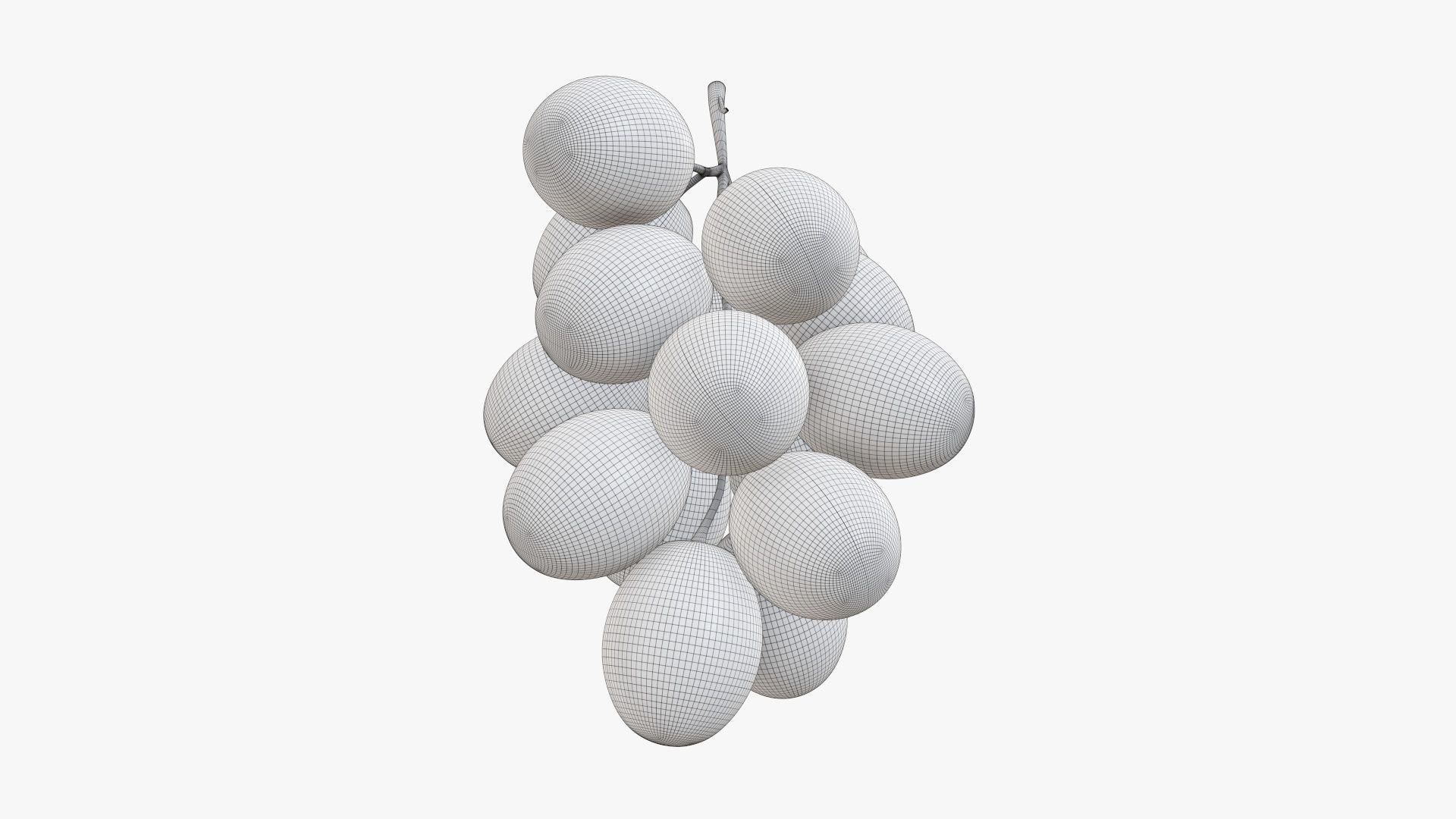 Grapes 03 3D model_10