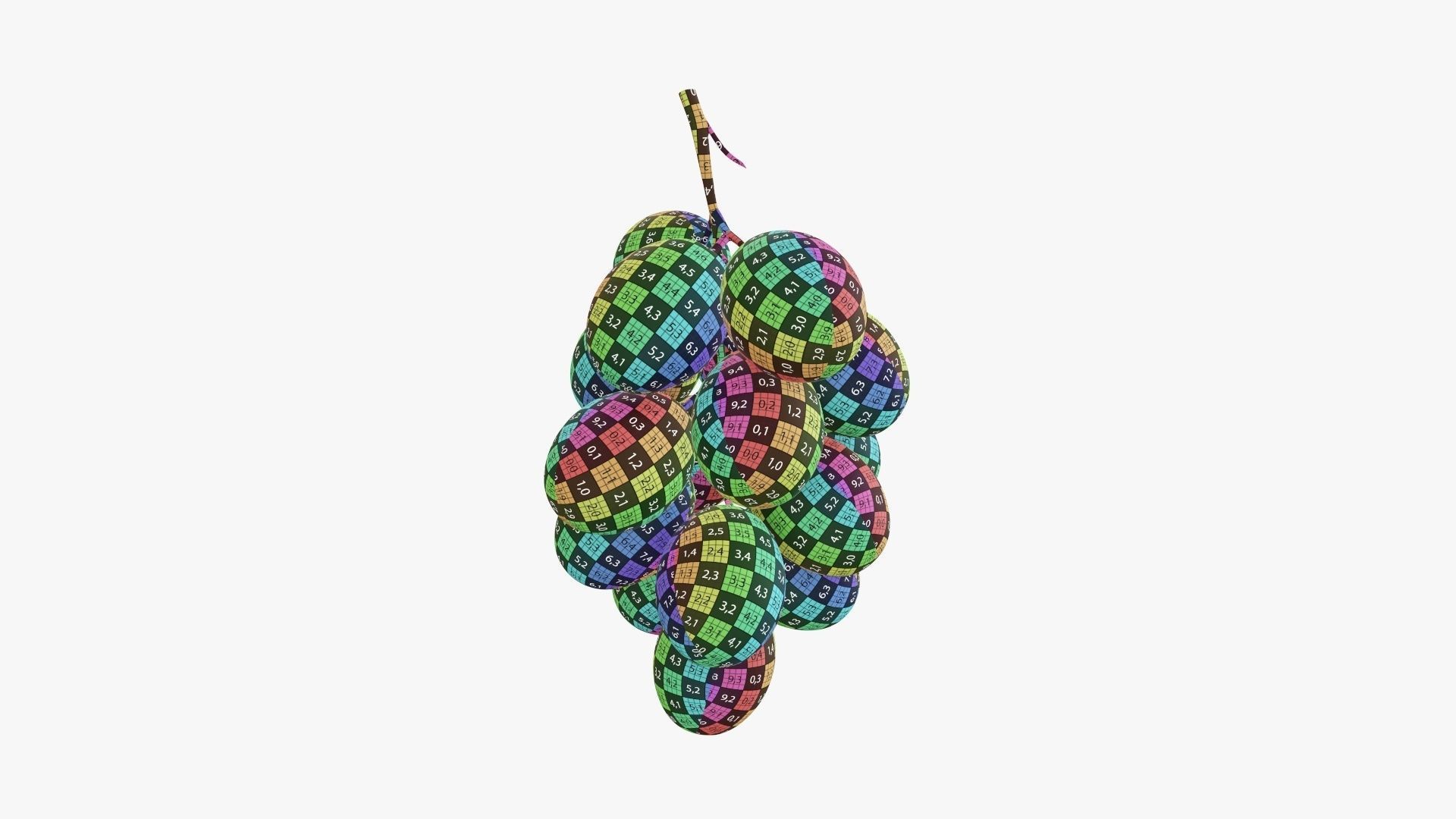 Grapes 03 3D model_13