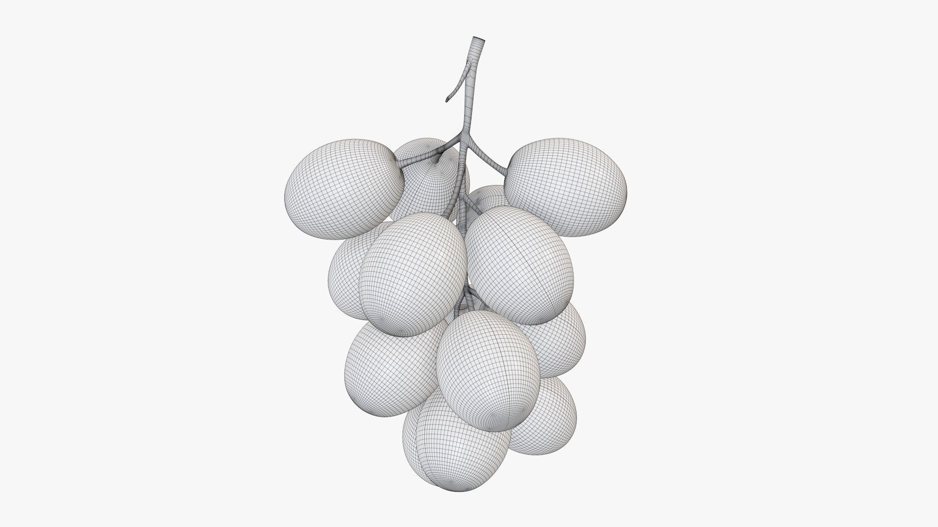 Grapes 03 3D model_6