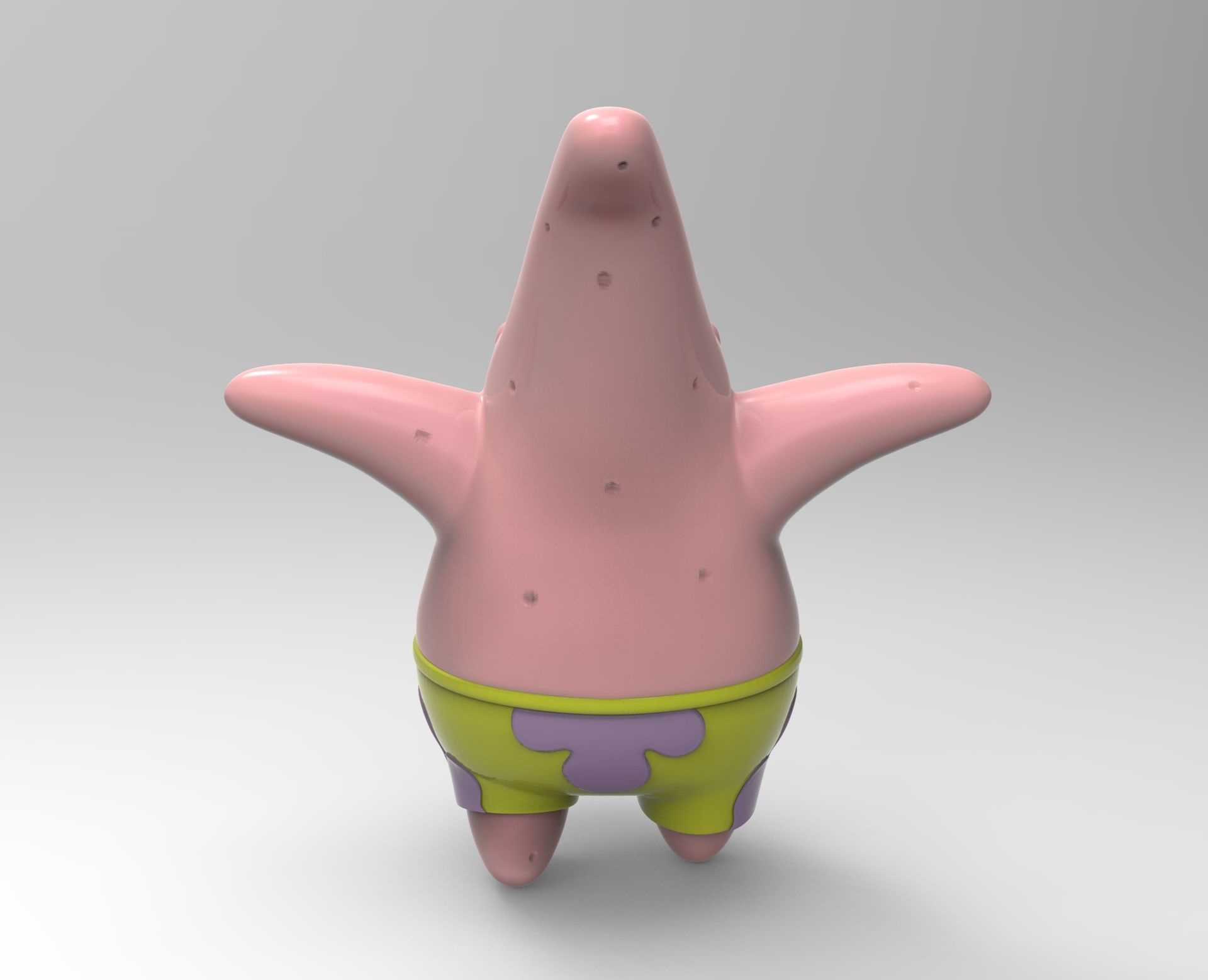 patrick spongebob toy 3D print model_3