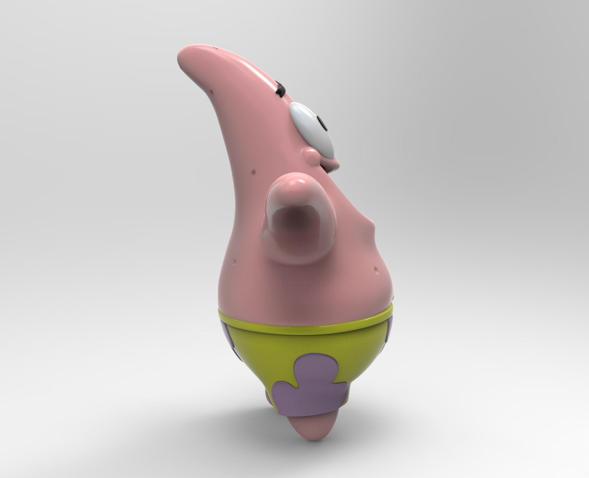 patrick spongebob toy 3D print model_5