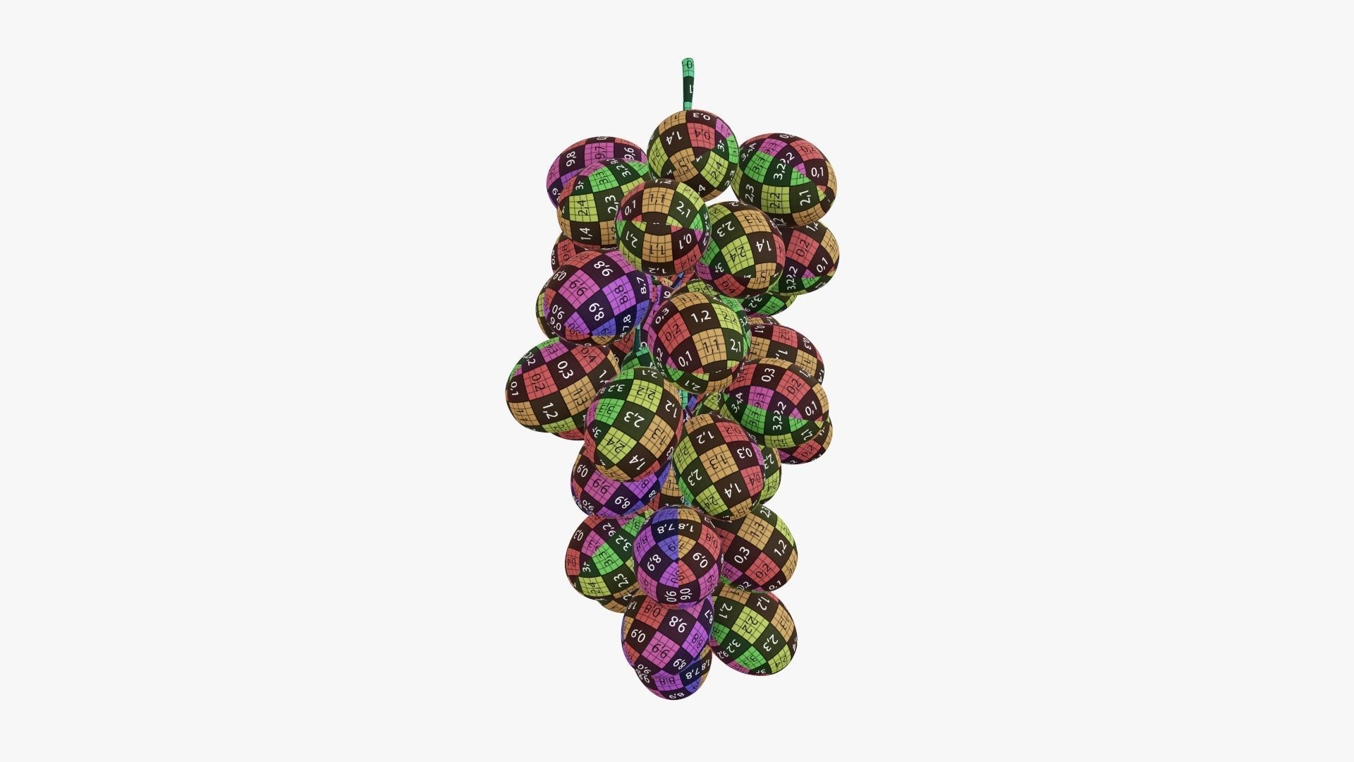 Grapes 04 3D model_14