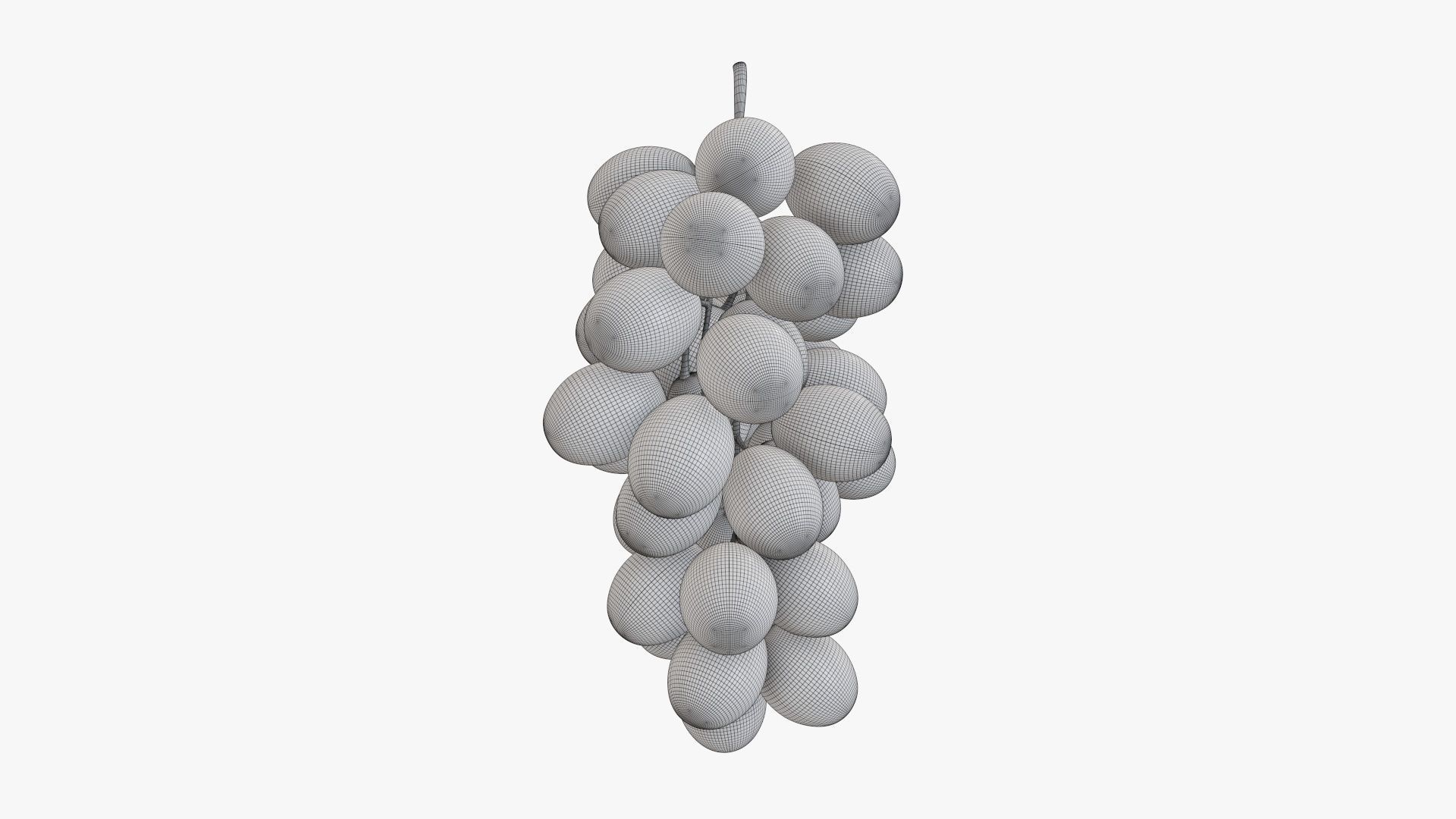 Grapes 04 3D model_8