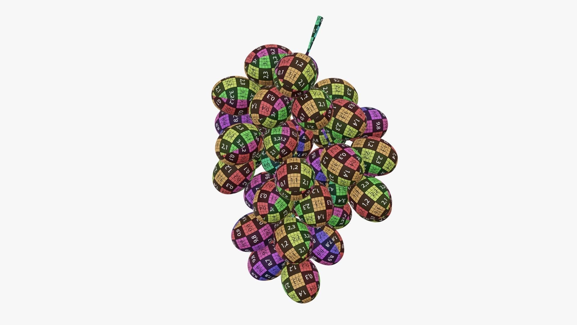 Grapes 04 3D model_13