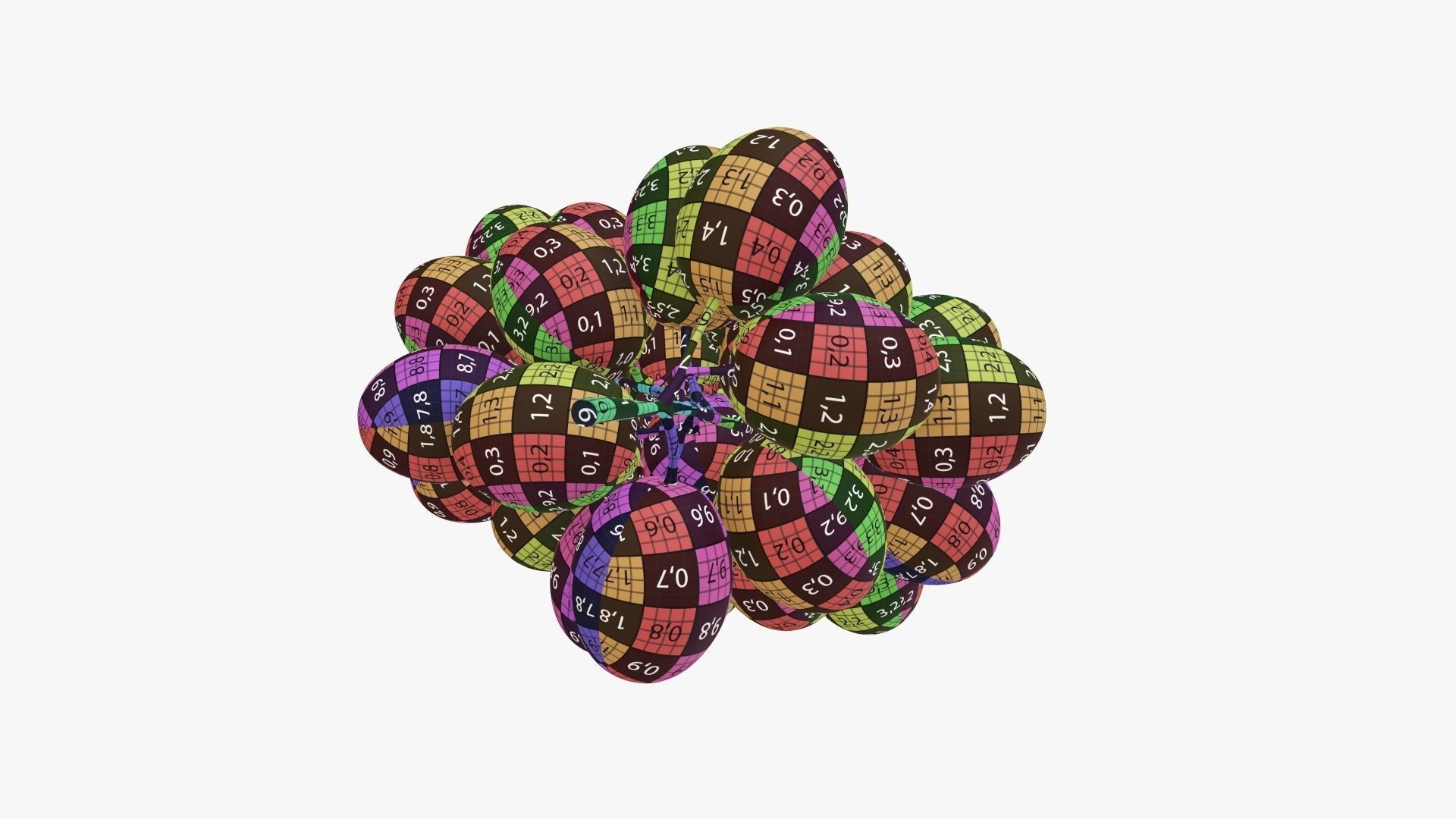 Grapes 04 3D model_17