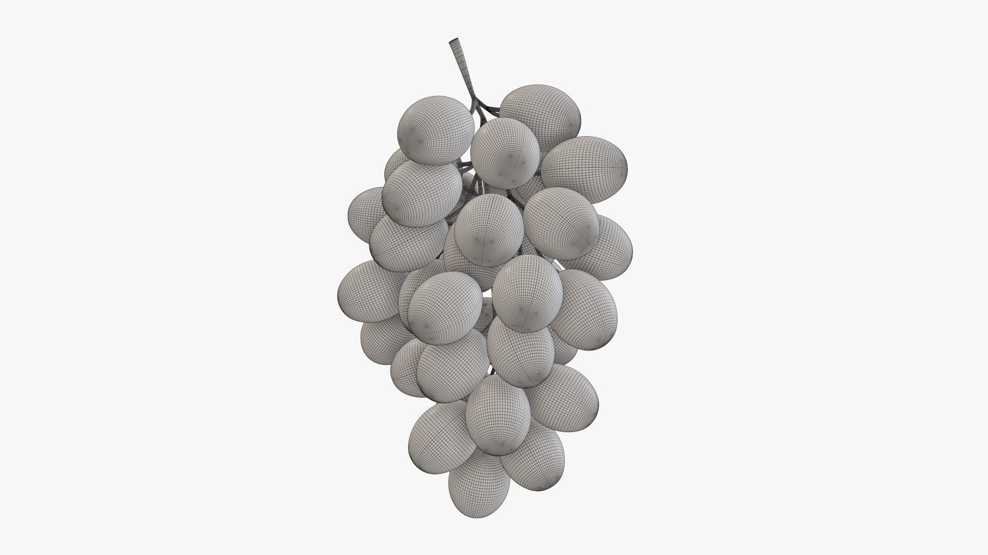 Grapes 04 3D model_9