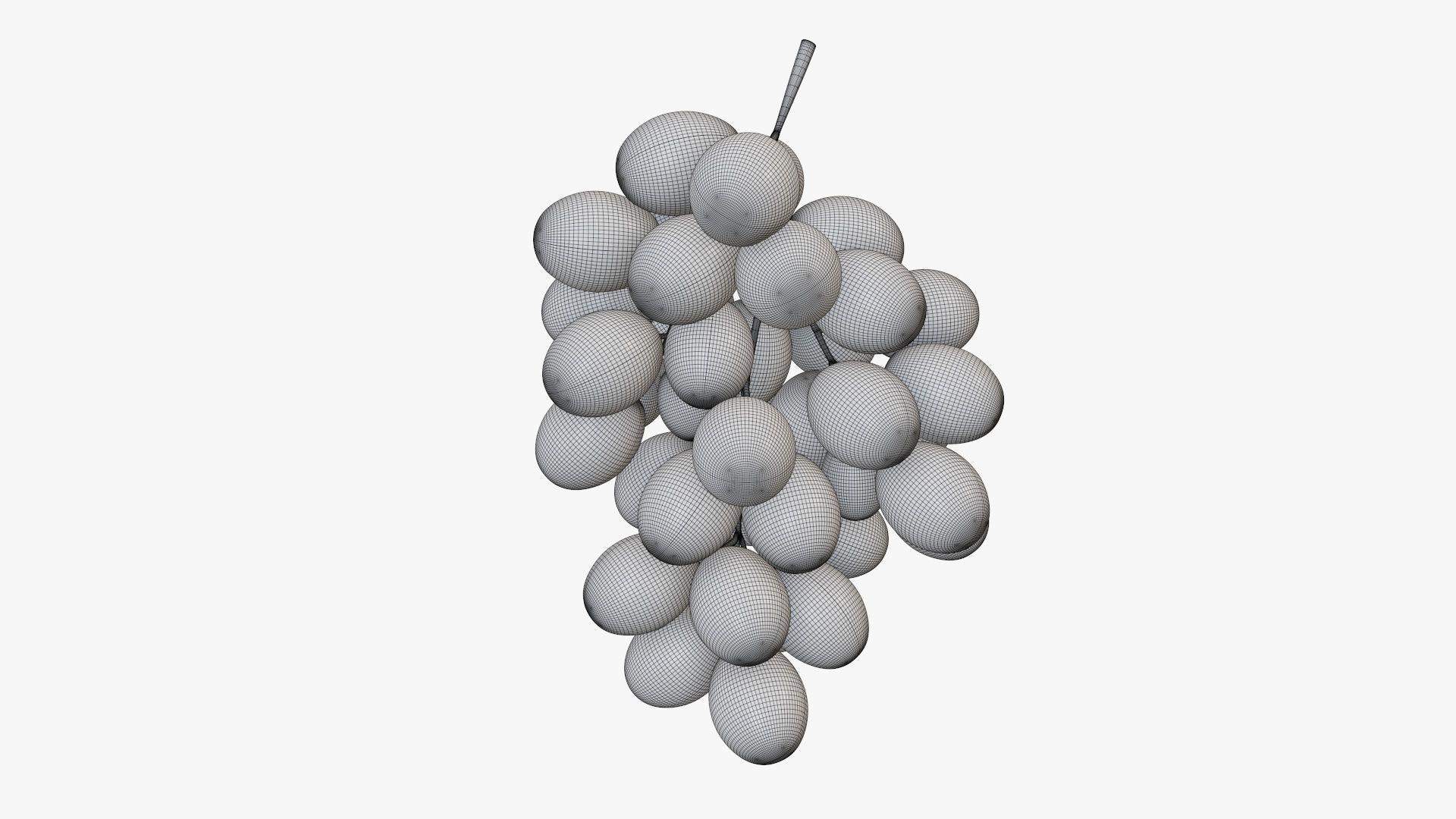 Grapes 04 3D model_7