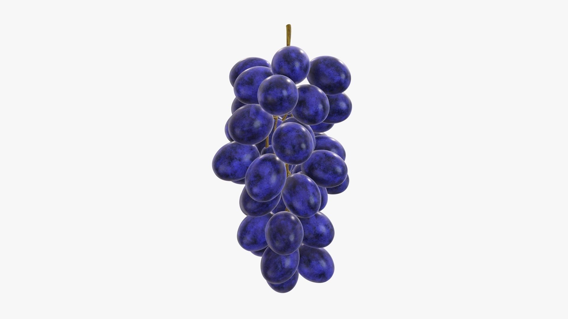 Grapes 04 3D model_2