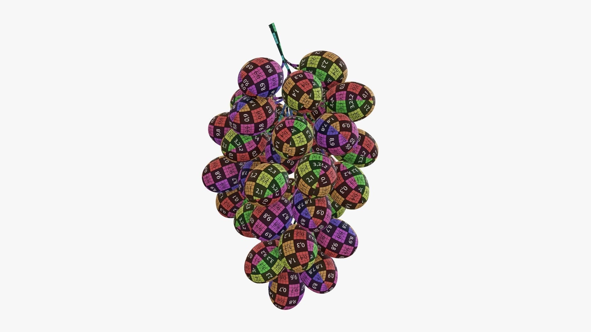 Grapes 04 3D model_15