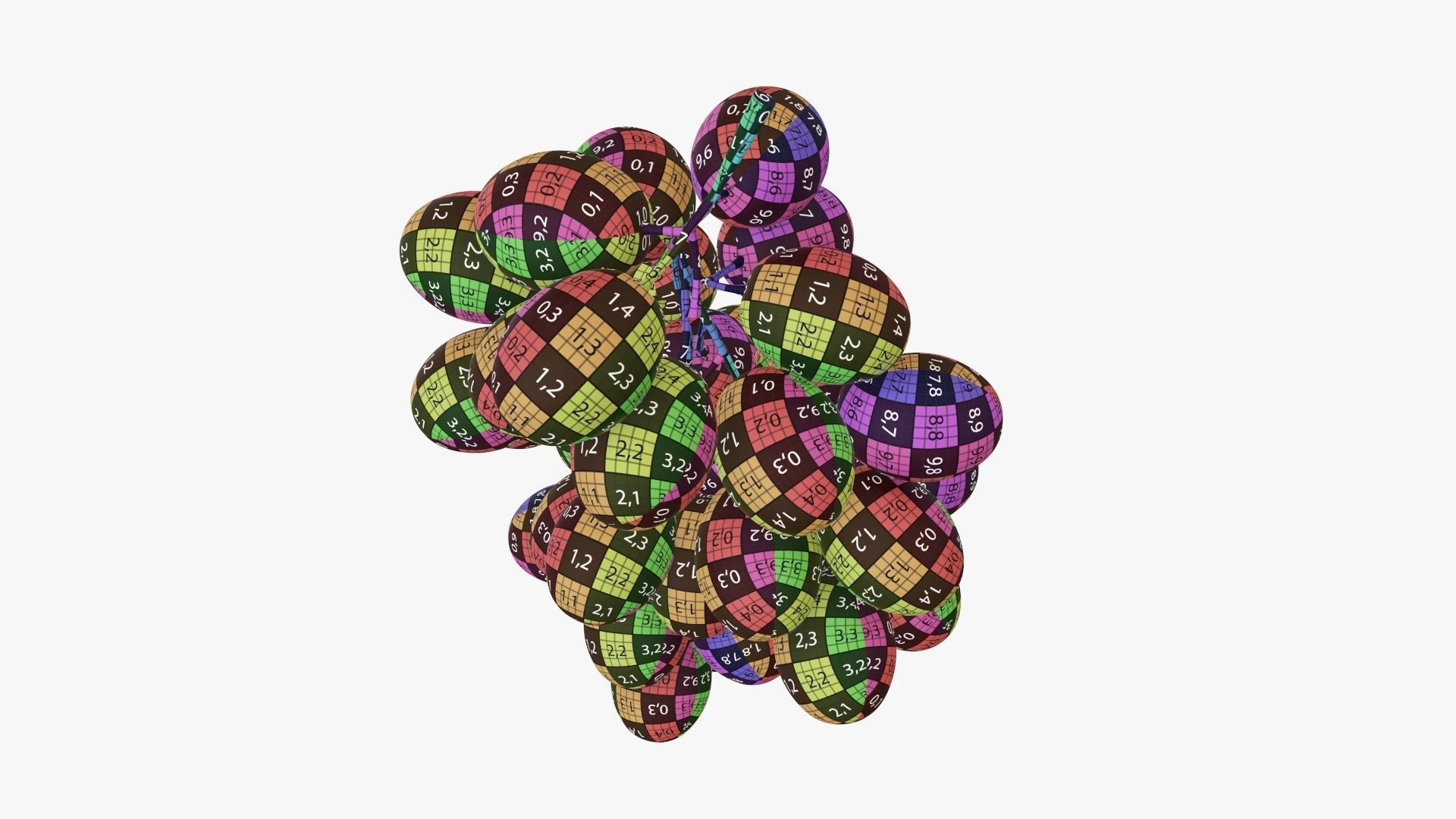 Grapes 04 3D model_16