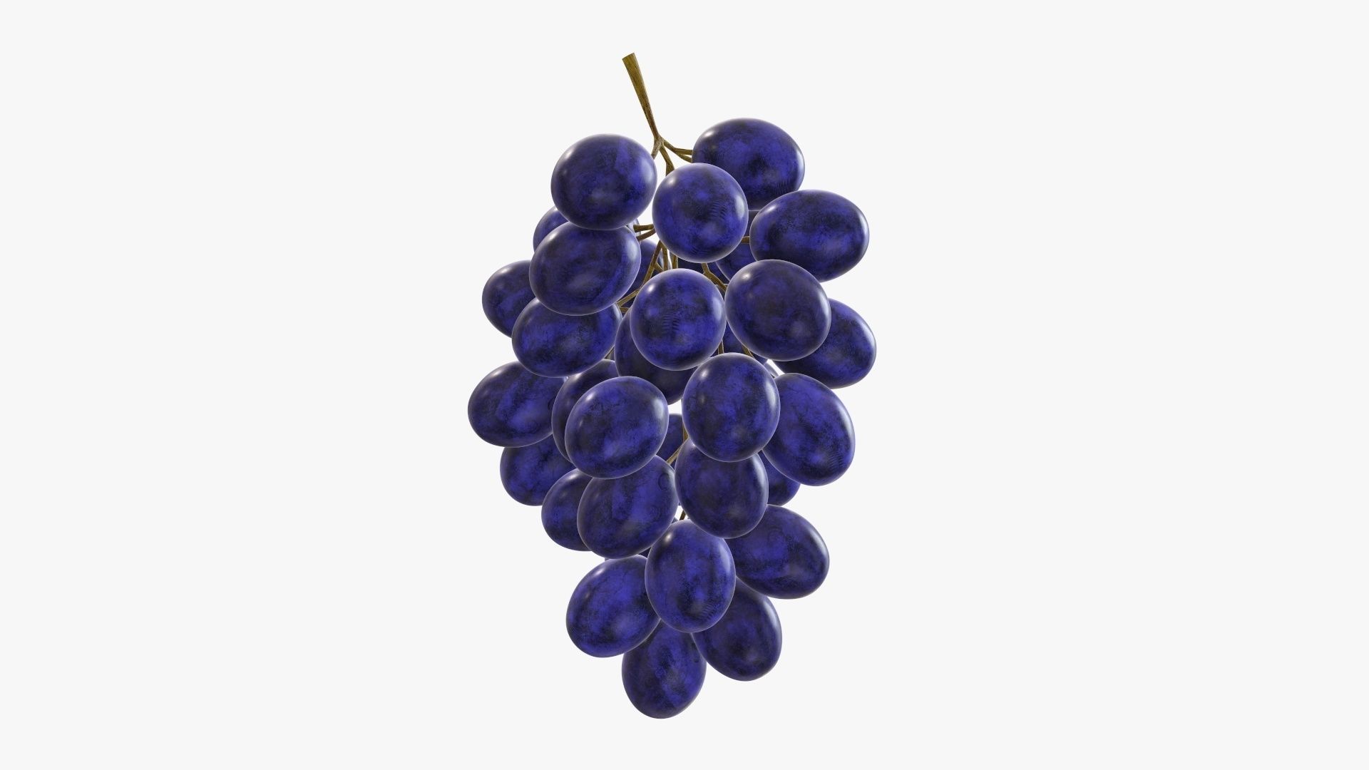 Grapes 04 3D model_3