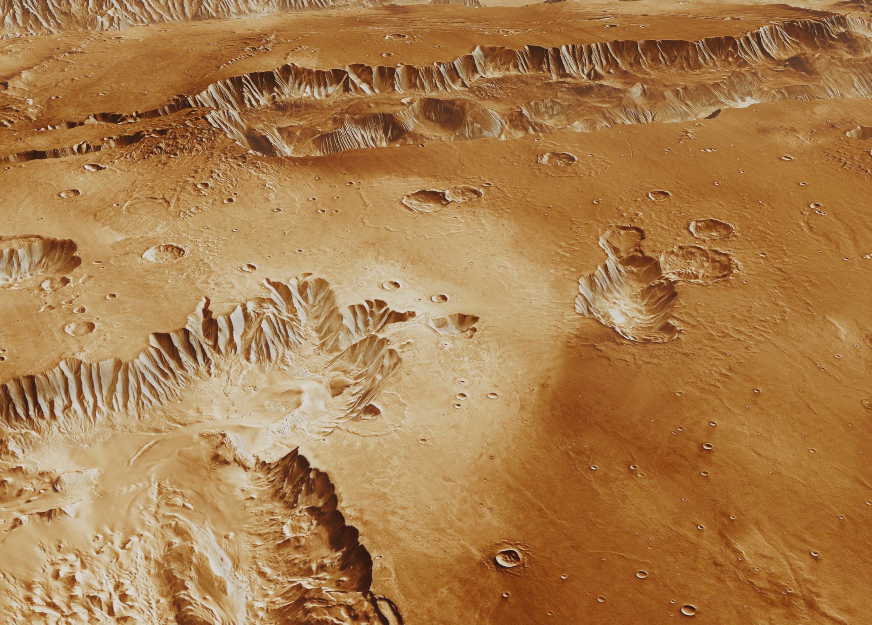 Mars Valles Marineris Alien Planet Sci-Fi Fantasy Scenery 3D model_6