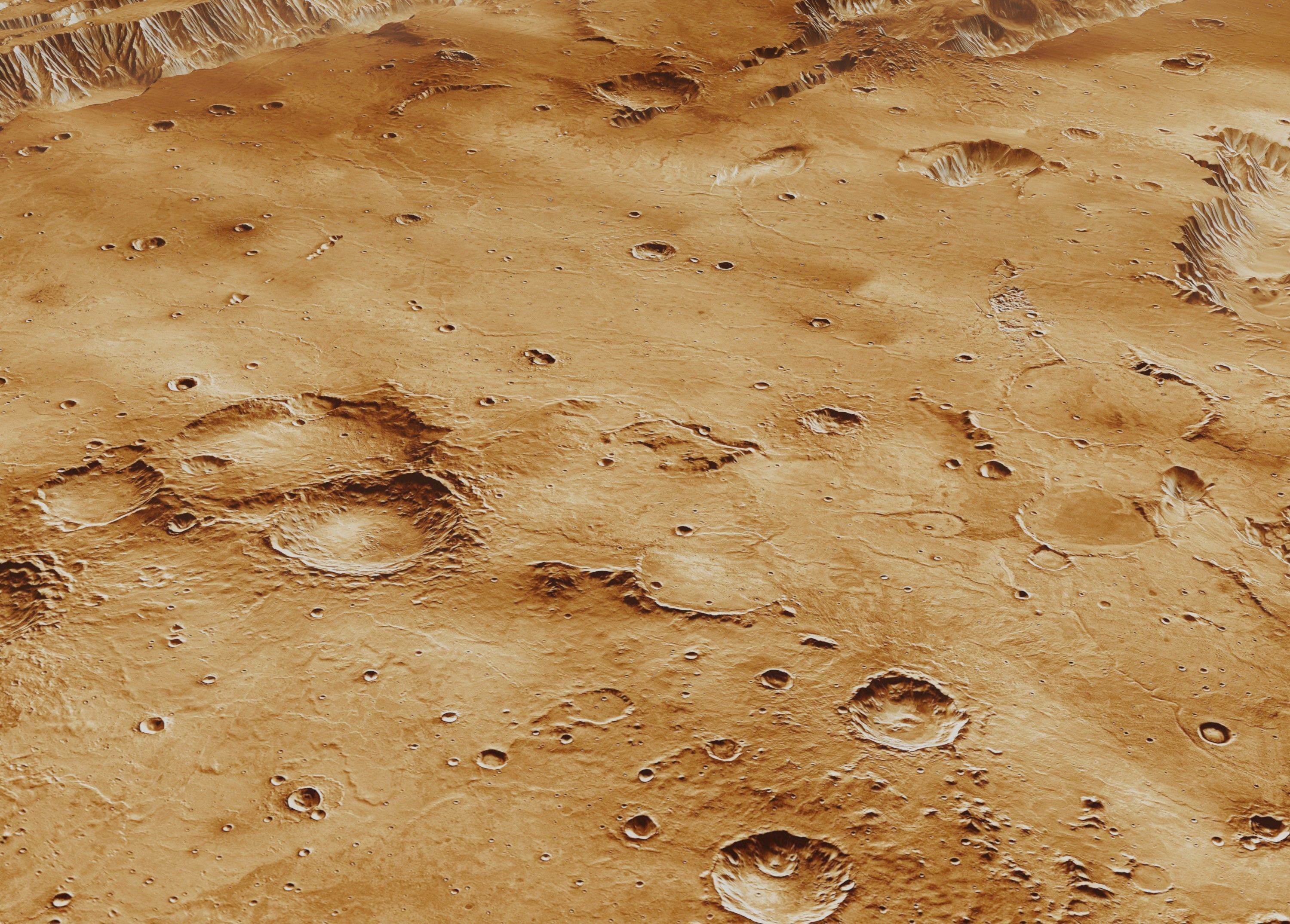 Mars Valles Marineris Alien Planet Sci-Fi Fantasy Scenery 3D model_10