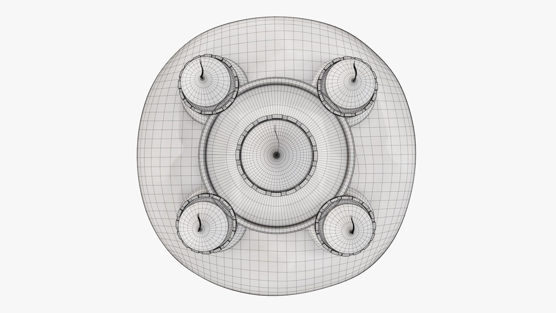 Sand castle 3D model_12